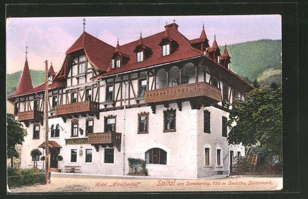 Hirschenhof Apartments Spital am Semmering Exteriör bild